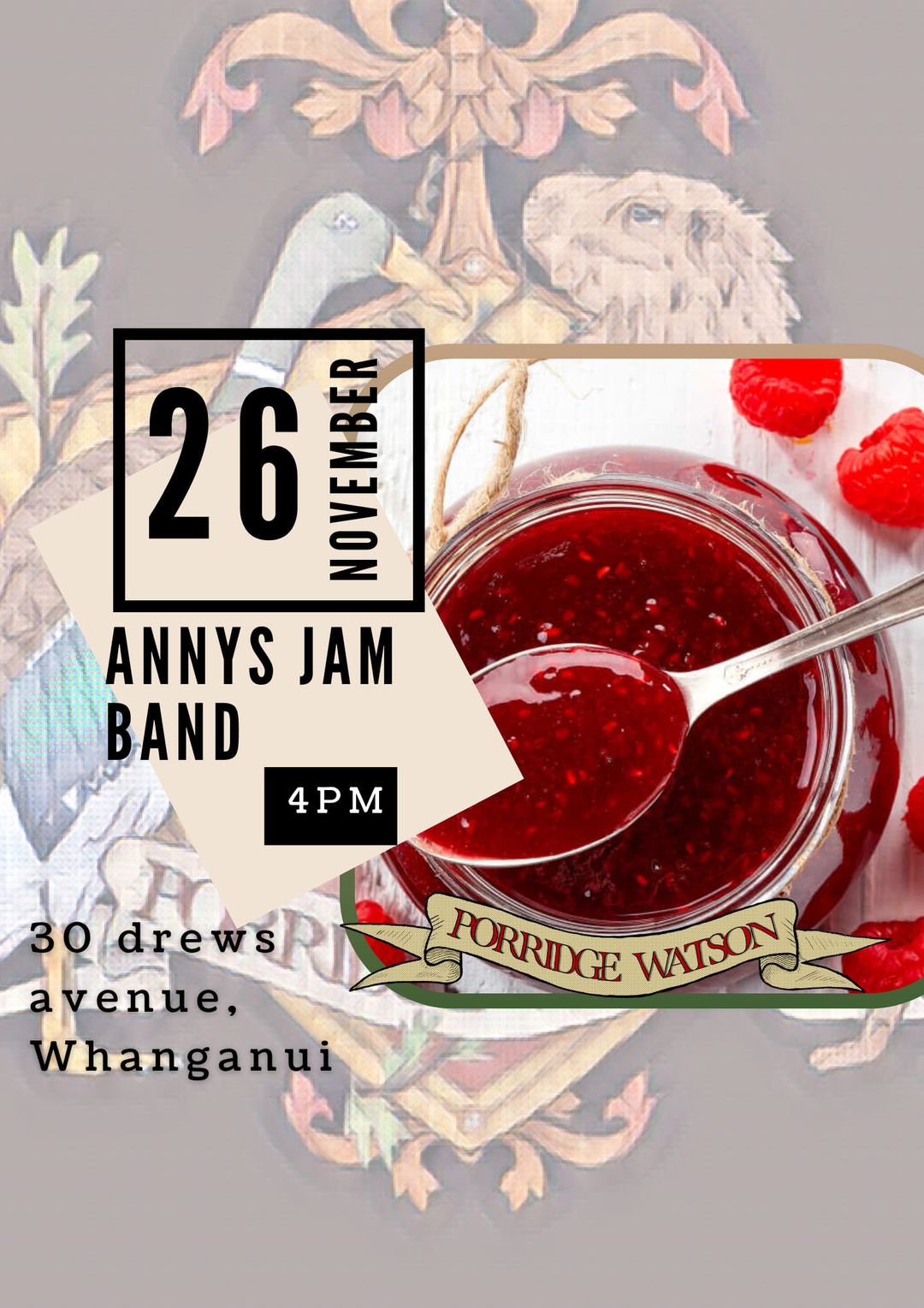 Anny’s Jam Band – 26Nov